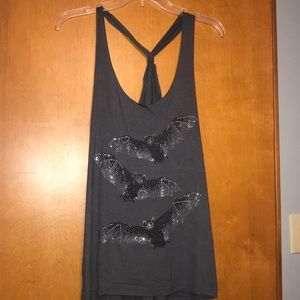 Hot Topic bat keyhole tank